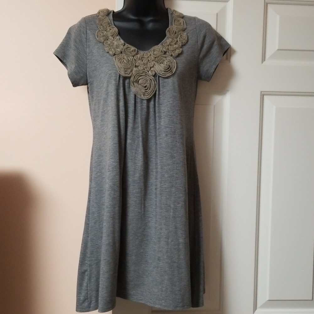 Pink Rose Casual Dress